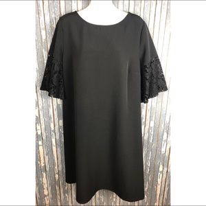 Lane Bryant A-line dress w/ Lace sleeve Size 14/16